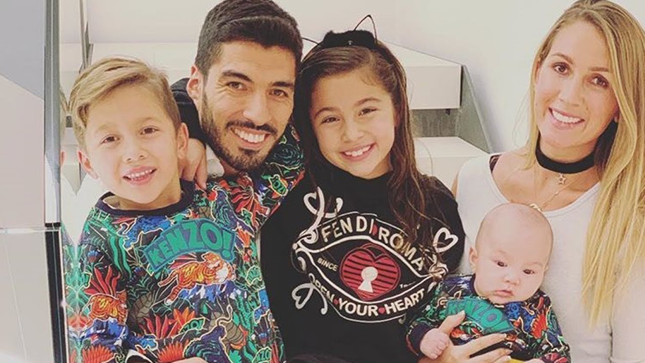 Suarez's kids and wife